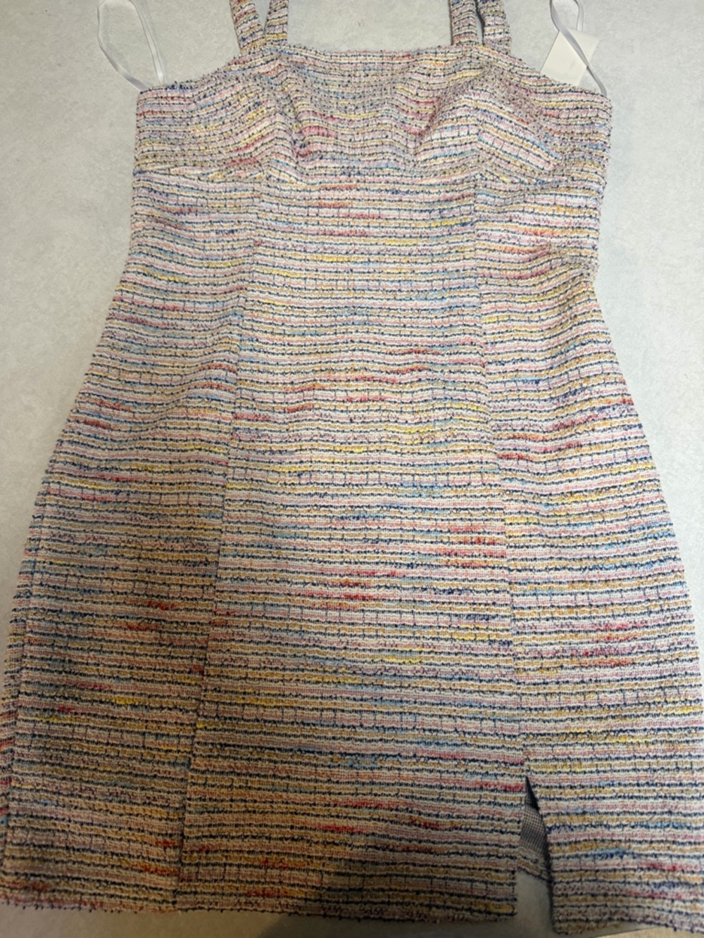 BCX Black and White Dress Label Detail